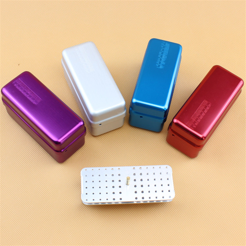 Teeth Whitening Gel For Trays - 1 stücke Aluminium Dental Desinfektion Box