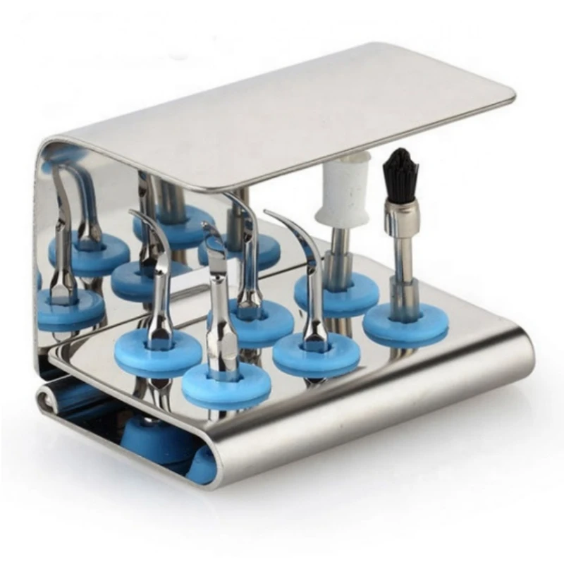 Teeth Whitening Gel For Trays - Dentaler Ultraschall-Scaler-Spitzenhalter mit 6 Löchern, autoklavierbarer