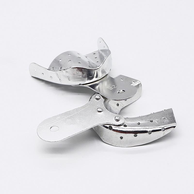 Teeth Whitening Trays - 2 Stück Aluminiumlegierung Dental-Abdrucklöffel Laborausrüstung Zahnarztwerkzeug