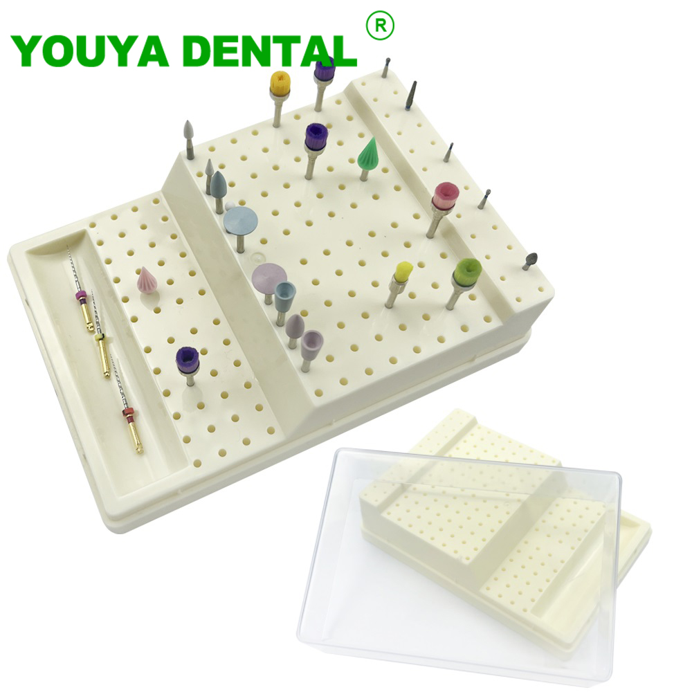 Teeth Whitening Gel For Trays - 168 Löcher Kunststoff Dental Burs Box