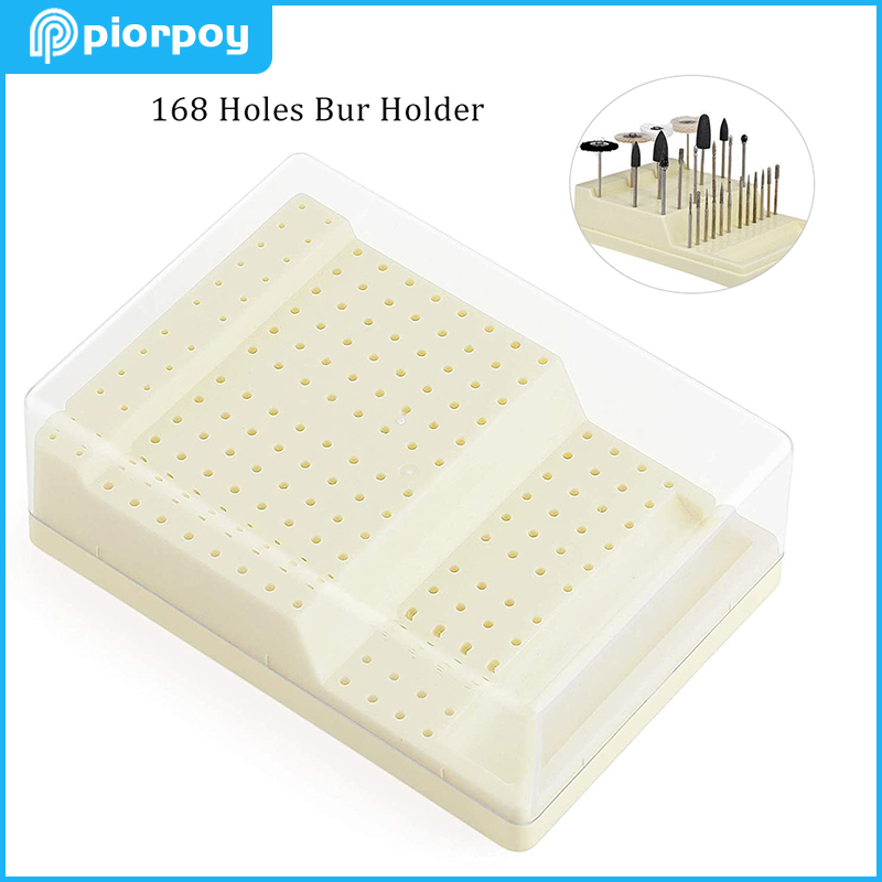 Teeth Whitening Gel For Trays - Kunststoff-Dentalbohrer-Halter, Zahnmedizinischer Nagelsterilisator-Blockständer, Autoklaven-Desinfektionsbox mit 168