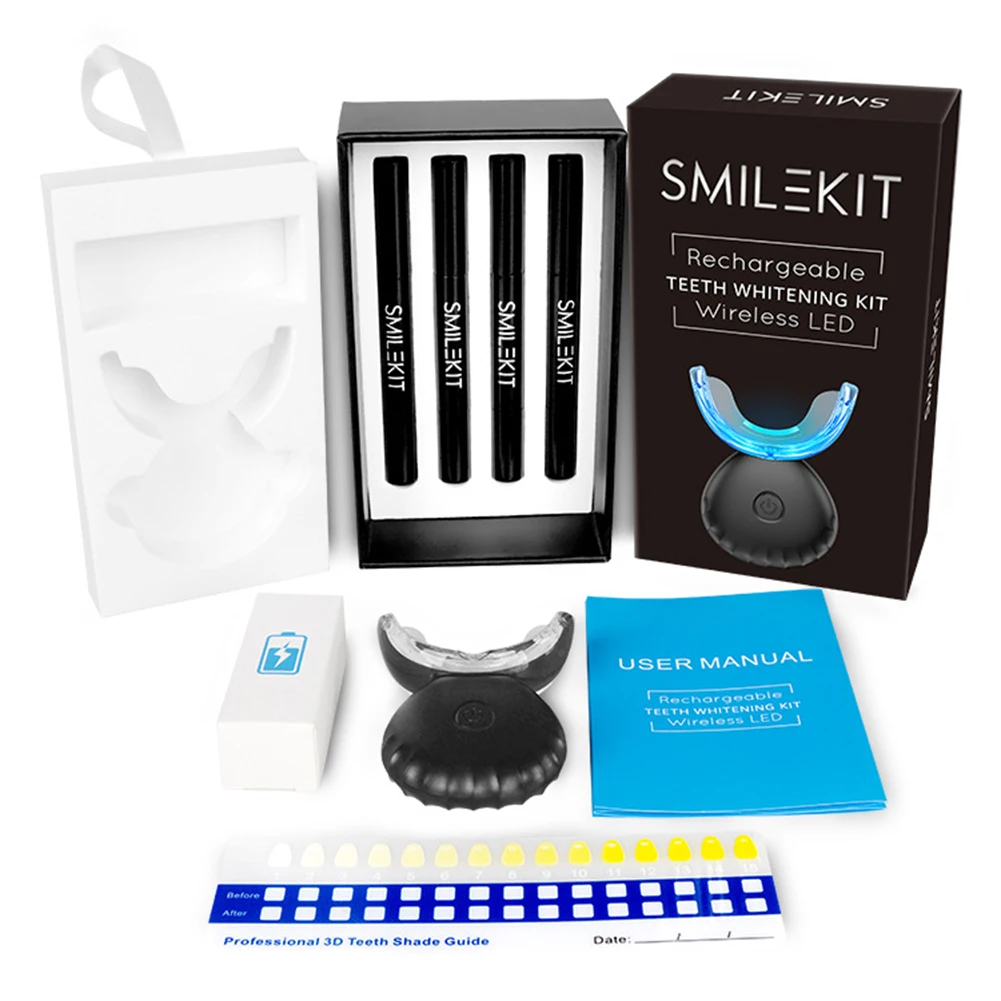 Teeth Whitening Flash - Dental Zahnaufhellung Kit Mini 16 LED