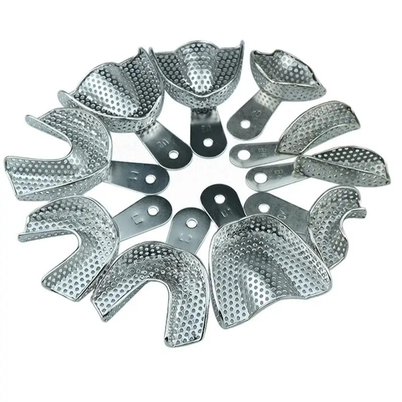 Teeth Whitening Trays - 10 Stück Dentallabor-Ausrüstung Obere und Untere