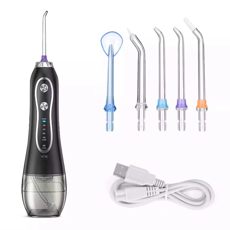 Water Flosser Cordless - H2ofloss Verbesserte kabellose Zahndusche, tragbare Wasserflosser,