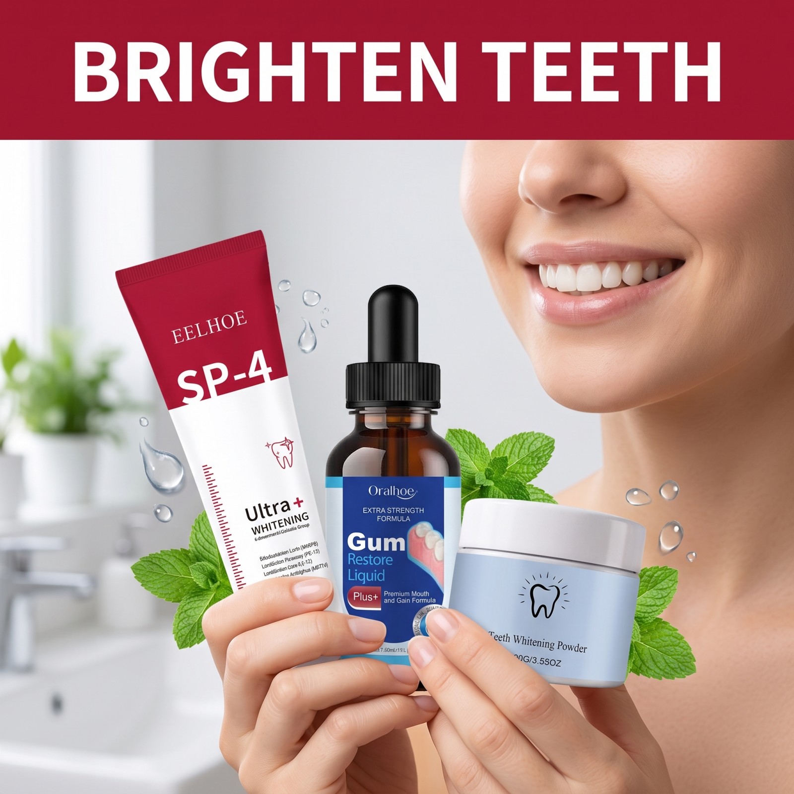 Mundpflege-Kombi-Set: Aufhelle – Teeth Whitening Paste Bewertung und Preis