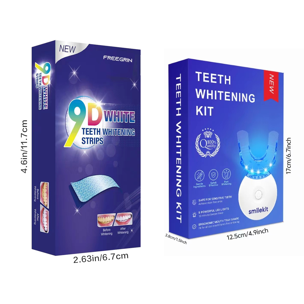 Zahnaufhellungs-Set – 5 x LED- – Teeth Whitening Gel For Trays Bewertung und Preis