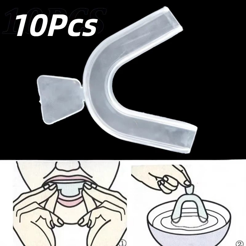 10 Stück/Set Silikon-Mundschut – Teeth Whitening Trays Bewertung und Preis