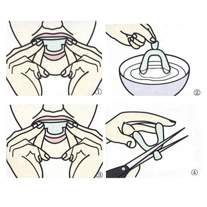 10 Stück/Set Silikon-Mundschut – Teeth Whitening Trays Bewertung und Preis